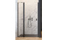 Door shower Radaway Nes KDS II 120, left, 1200x2000mm, silver profil