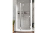 Door shower for recess installation Radaway Nes 8 DWJ II 90, left, 900x2000mm, glass transparent, profil chrome