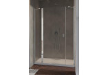 Door shower for recess installation Radaway Nes 8 DWJS 130, left, 1300x2000mm, glass transparent, profil chrome