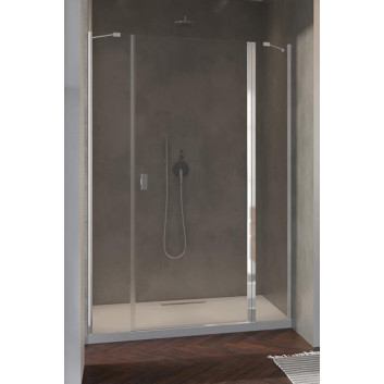 Door shower Radaway Nes KDS II 120, left, 1200x2000mm, silver profil