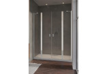 Set ścianek do door prysznicowych Radaway Nes 8 DWD II 570, profil chrome