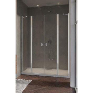 Door shower Radaway Nes KDS II 120, left, 1200x2000mm, silver profil