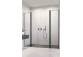 Door shower Radaway Nes KDS II 120, left, 1200x2000mm, silver profil