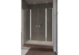 Door shower for recess installation Radaway Nes 8 DWD II 1030, saloon type, glass transparent, profil chrome