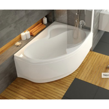 Obudowa front panel dla bathtub Ravak Rosa II right, 170x105cm, white