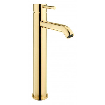 Washbasin faucet Oltens Molle, standing, height 331mm, gold