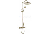 Set thermostatic shower Tres Monoclasic, old brass