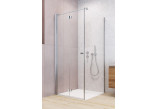 Door cabins prysznicowej Radaway Eos KDS II, left, 120cm, glass transparent, profil chrome