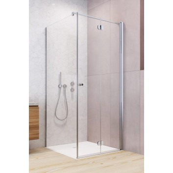 Door cabins prysznicowej Radaway Eos KDS II, left, 120cm, glass transparent, profil chrome