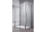 Door cabins prysznicowej Radaway Eos DWD+S, 80cm, saloon type, glass transparent, profil chrome