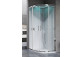 Cabin Novellini EON masażowo-steam, 90x90 cm, silver profile, glass with coating Crystal Clear- sanitbuy.pl
