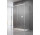 Front for shower cabin Radaway Idea KDJ+S 120, right, sliding, glass transparent, 1200x2005mm, profil chrome