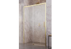 Door shower for recess installation Radaway Idea Gold DWJ, left, 100cm, sliding, glass transparent, profil gold