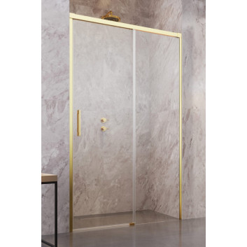 Door shower for recess installation Radaway Euphoria DWJ, left, 130cm, glass transparent, profil chrome