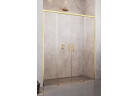 Door shower for recess installation Radaway Idea Gold DWD, 200cm, rozsuwane, glass transparent, profil gold