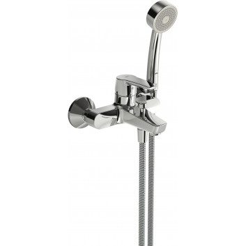 Mixer bath and shower Oras Saga, wall mounted, 2 wyjścia wody, chrome