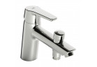 Mixer bath and shower Oras Saga, standing, height 156mm, spout 164mm, with switch, chrome