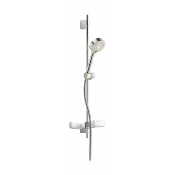 Shower set Oras Apollo Eco, handshower 1-functional with bar 700mm, mydelniczką i wężem 150cm, chrome