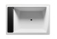 Bathtub rectangular Riho Savona, 190x130cm, acrylic, white shine