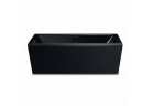 Bathtub rectangular Kaldewei Conoduo 180x80 cm, steel, z powierzchnią uszlachetnioną - black