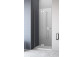 Door shower for recess installation Radaway Essenza Pro White DWJ 130, left, 1300x2000mm, white profile