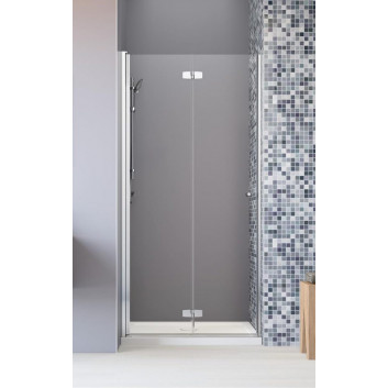 Door shower for recess installation Radaway Essenza New DWB 80, left, 800x2020mm, profil chrome