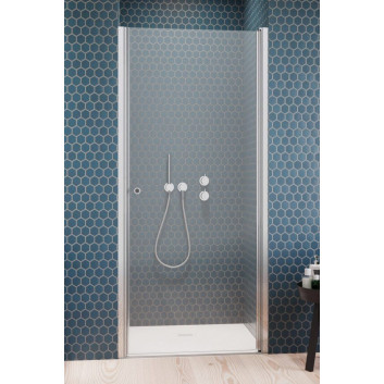 Door shower for recess installation Radaway Eos DWJ I 80, left, 800x1970mm, profil chrome