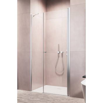 Door shower for recess installation Radaway Eos DWJ II 120, right, 1200x1950mm, profil chrome