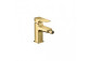 Hansgrohe Metropol bidet mixer z kpl. odpływowym Push-Open, holder single arm, gold optyczny