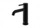 Washbasin faucet Kohlman Roxin Black, standing, height 150mm, korek automatyczny, black