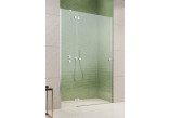 Shower cabin Radaway Torrenta KDD, 100x100cm, dwuskrzydłowa, glass transparent, profil chrome