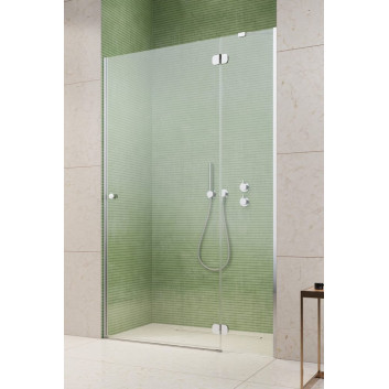 Shower cabin Radaway Torrenta KDD, 100x100cm, dwuskrzydłowa, glass transparent, profil chrome