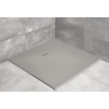 Shower tray Radaway Kyntos C, 90x90, antracytowy