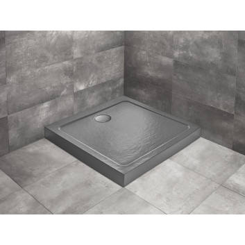 Acrylic shower tray Radaway Doros C square 80x80 cm- sanitbuy.pl