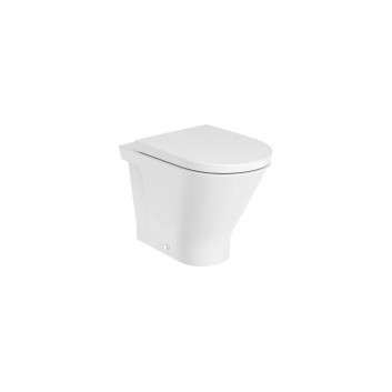 Bowl standing WC Roca Gap Round Rimless, 54x35,5cm, wallmounted, drain double, white