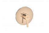 Shower mixer Roca Naia Rose Gold, concealed, 1 wyjście wody, rose gold