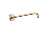 Shower arm wall-mounted Roca Rainsesne, 400mm, rose gold