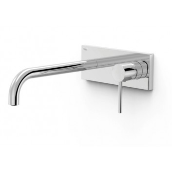 Washbasin faucet Tres Project-Tres, concealed, spout 240mm, chrome