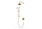 Shower set concealed suwany Omnires Armance, overhead shower 22,5cm, gold