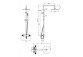 Thermostatic system shower Omnires Contour