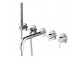 Mixer 3-wyjściowa GoClick, Omnires GC concealed, shower 1-funkcyjny - chrome