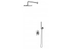 Shower system Omnires Y, concealed, 2 wyjścia wody, overhead shower 25cm, handshower 1-functional, chrome