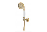 Punktowy shower set Omnires Armance, handshower 1-functional with handle i wężem 150cm, gold