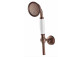 Shower set Omnires Jimjim, handshower 3-functional with handle i wężem 150cm, grafit