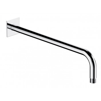 Arm shower wall-mounted Omnires, 40cm, chrome