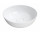 Countertop washbasin Omnires Silk M+, 40cm, okrągłą, without overflow, white shine