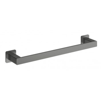 Towel rail Omnires Nelson 42 cm, black mat