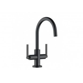 3-hole washbasin faucet Kludi Nova Fonte Puristic, standing, uchwyty proste, chrome