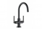 3-hole washbasin faucet Kludi Nova Fonte Puristic, standing, uchwyty proste, chrome