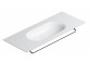 Wall-hung washbasin Catalano Horizon, 125x50cm, without overflow, without tap hole, white shine